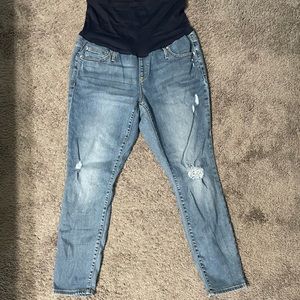 Gap 32R True Skinny Maternity Jeans